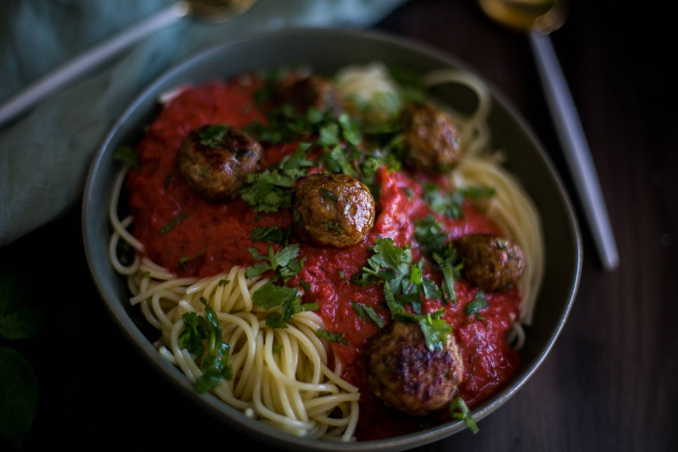 Creamy Butter Chicken Meatballs